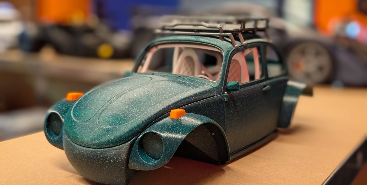 3D-Printed Offroad Beetle – Classic Looks, Rugged Ambitions